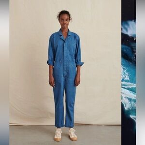 Alex Mill Classic Blue Denim Overalls